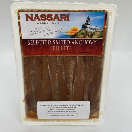 Nassari brown anchovies 60 g - The Iberians